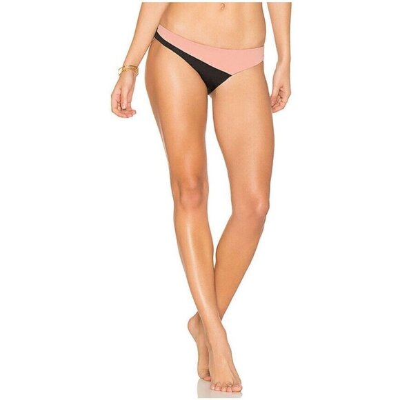 NWT Tavik Jaclyn Moderate Swim Bottom in Black/Rose Dawn - Large - Picture 1 of 7